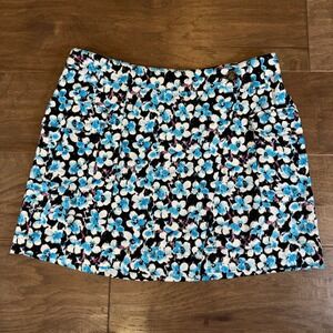 Future Collective Gabriella Karefa-Johnson Floral Cargo Mini Skirt Blue Black 8